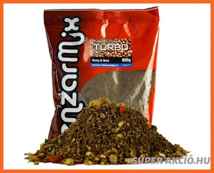 Benzár Mix Turbo Bream Horgász Etetőanyag Mogyoró Kender 800g