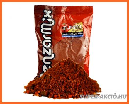 Benzár Mix Turbó Feeder Horgász Etetőanyag Eper Vajsav 800g