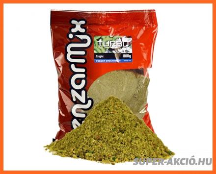 Benzár Mix Turbó Feeder Horgász Etetőanyag Kiwi Kókusz 800g