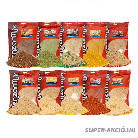 Benzár Mix Turbo Grundbait Horgász Etetőanyag Tutti Frutti 800g 2