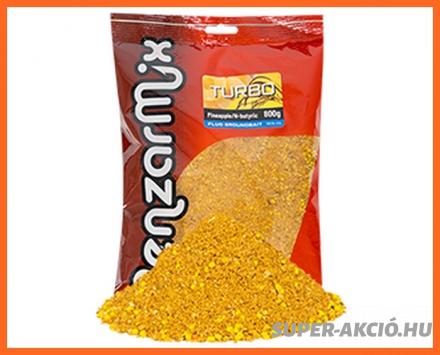 Benzár Mix Turbo Grundbait Horgász Etetőanyag Ananász Vajsav 800g