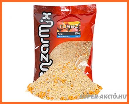 Benzár Mix Turbo Grundbait Horgász Etetőanyag Mangó 800g