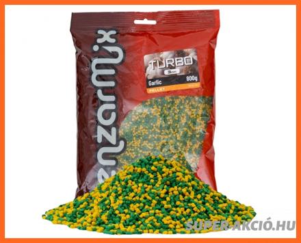 Benzár Mix Turbo Horgász Pelllet 3mm Fokhagyma 800g