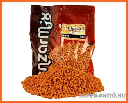 Benzár Mix Turbo Horgász Pelllet 3mm Méz 800g