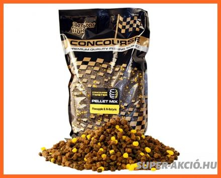 Benzár Mix Twister Horgász Pellet Mix Ananász Vajsav 800g