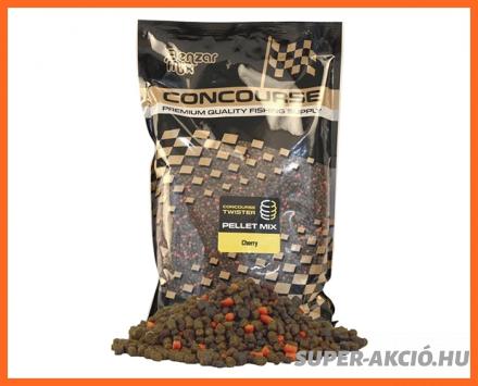 Benzár Mix Twister Horgász Pellet Mix Marcipán Cseresznye 800g