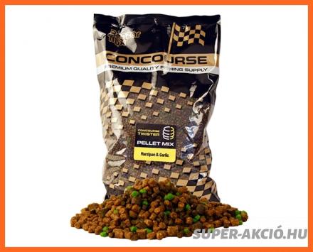 Benzár Mix Twister Horgász Pellet Mix Marcipán Fokhagyma 800g