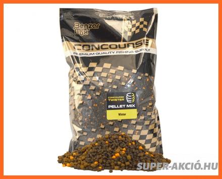 Benzár Mix Twister Horgász Pellet Mix Téli 800g
