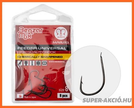 Benzár Mix Universal Feeder Horog 6-os 8db/csomag
