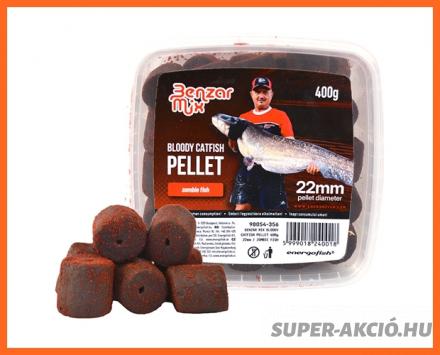 Benzár Mix Zombie Fish Harcsázó Horgász Pellet 22mm 400g