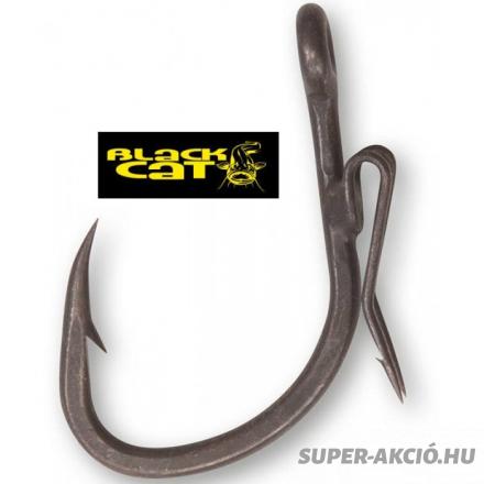 Black Cat Gripper Ghost Harcsás Horog 1/0-ás 5db, Harcsázó Felszerelés 2