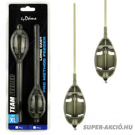 By Döme Team Feeder Long Cast Távdobó Etetőkosár 55Gr 2db 1