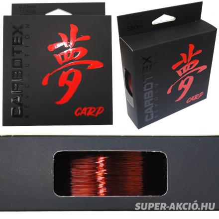 Carbotex Revolution Carp 550m 0,27mm Monofil Horgász Zsinór 4
