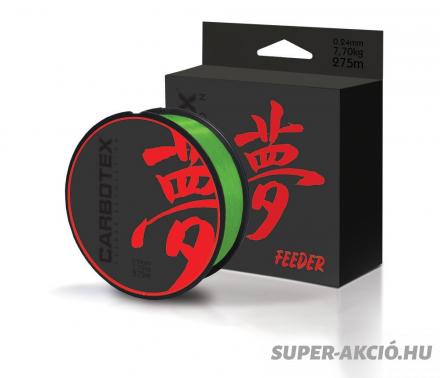 Carbotex Revolution Feeder Fluo 275m 0,24mm Horgász Zsinór 2