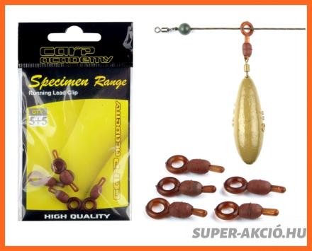 Carp Academy Bojlis Csúszó Ólomkapocs 5db/csomag