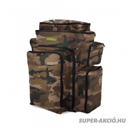 Carp Academy Camo Pontyozó Hátizsák 60x55x34cm 1
