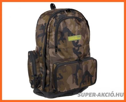 Carp Academy Camo Pontyozó Hátizsák 50x30x25cm