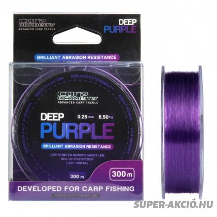 Carp Academy Deep Purple Monofil Horgász Zsinór 300m 0,35mm 1