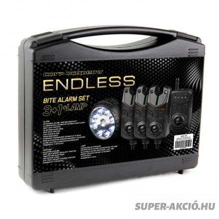Carp Academy Endless Elektromos Kapásjelző Szett 3+1 Okos Sátorlámpával 3