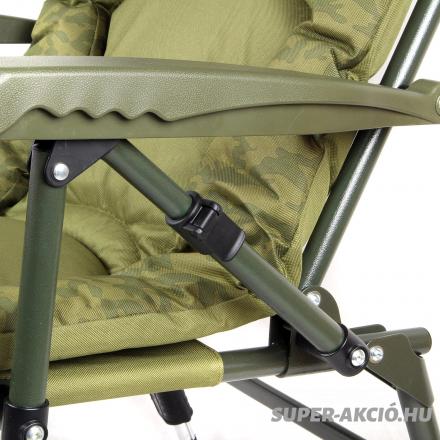 Carp Academy Giant Camo Horgász Szék Max: 150Kg 3