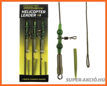 Carp Academy Helikopter Kész Bojlis Szerelék 75cm 35lbs 3db/csomag