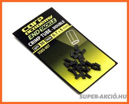 Carp Academy Dupla Krimpelő Hüvely 0.7x5mm 30db/csomag