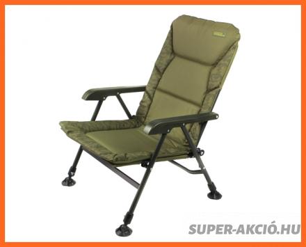 Carp Academy Luxxus Camo Karfás Horgász Szék Max:130Kg