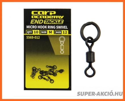 Carp Academy Micro Horgász Forgó Gyűrűvel 14-es 10db/csomag