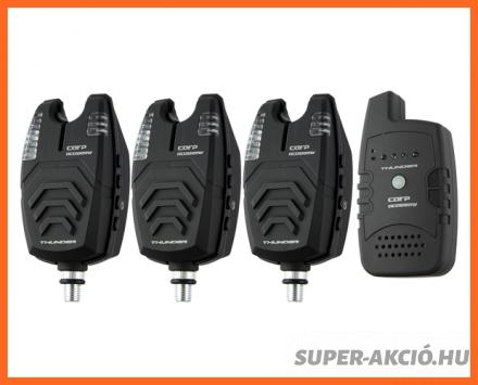 Carp Academy Thunder Elektromos Kapásjelző Szett 3+1