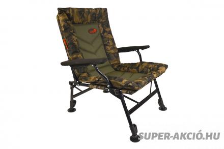 Carp Expert Camo Comfort Horgász Szék +220cm Sátras Ernyő 1