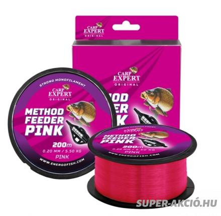 Carp Expert Method Pink 0,30mm 200m Horgász Zsinórok 2