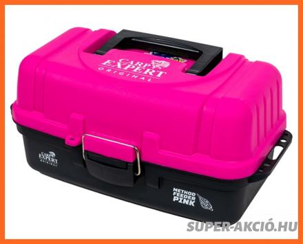Carp Expert Method Pink Horgász Láda 38x18x17cm