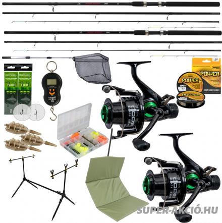 Carp Expert Smart Dupla Teljes Feeder Horgász Szett 390cm 1