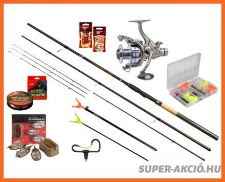 Carp Expert Starfish Method Feeder Horgász Szett 390cm 150g