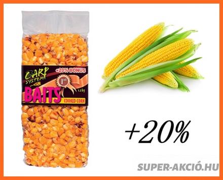 Carp Life Főtt Kukorica Szemes Csali Natúr 1,2kg