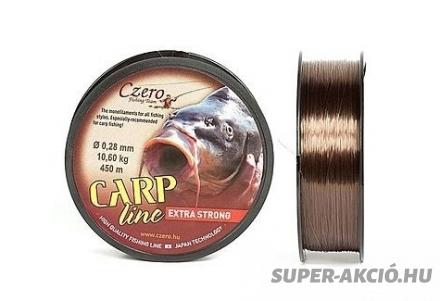 Czero Carp Line Extra Strong Horgász Zsinór 450m 0,20mm