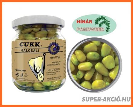 Cukk zöld hínáros aromás csemge kukorica üvegben szemes csali