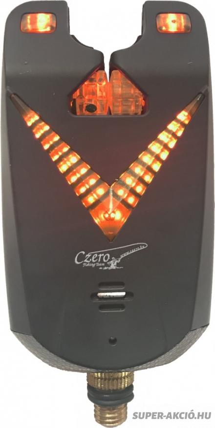 Czero Predator Extra Fényerős Elektromos Kapásjelző Narancs 2