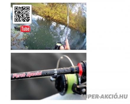 Dam Effzett Perch Special 2,3m 3-12gr Ultra Light Pergető Bot 3