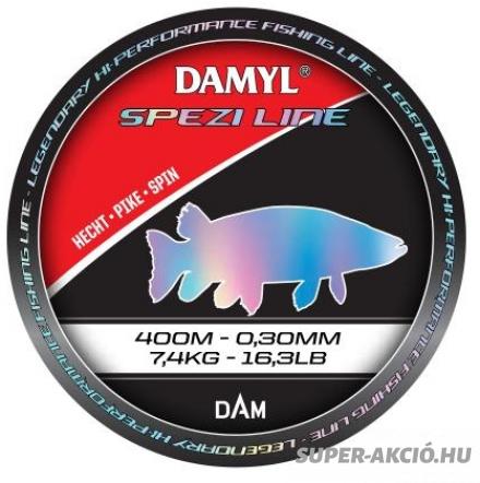 Dam Spezi Line Monofil 300m 0,35mm Pergető Horgász Zsinór 2