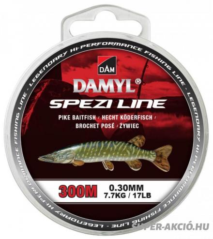 Dam Spezi Line Pike Baitfish 300m 0,35mm Horgász Zsinór 2