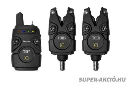 Delphin Coder Elektromos Kapásjelzők Szettben 2+1 2