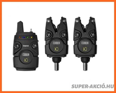 Delphin Coder Elektromos Kapásjelzők Szettben 2+1