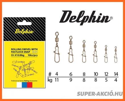 Delphin Hengeres Forgó Gyorskapoccsal 6-os