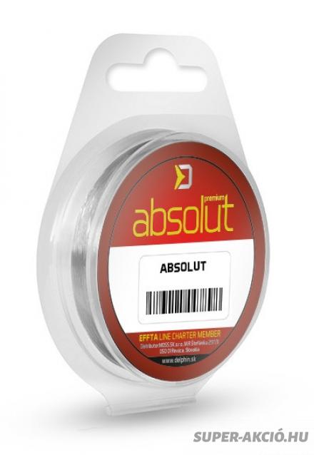 Delphin Absolut Monofil Horgász Előkezsinór 50m 0,12mm 2