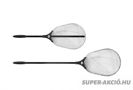 Delphin Alux Tele Egykezes Pergető Horgász Merítőháló 55cm 3