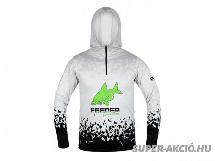 Delphin Armor Kapucnis Hosszú Ujjú Póló Fehér Xxl 1