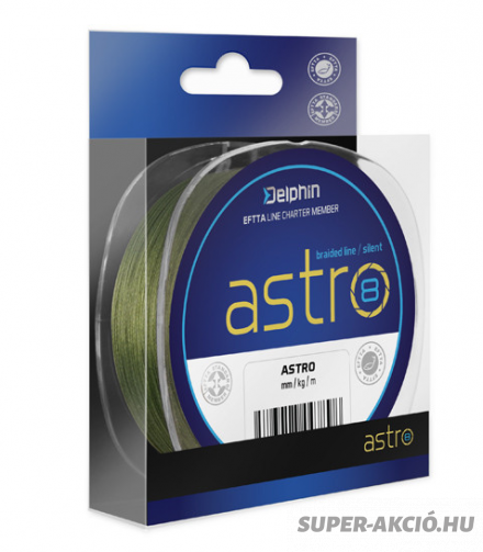 Delphin Astro 8 Szálas 130m 0,13mm Fonott Zsinór 2
