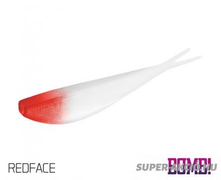 Delphin Bomb D Shot Műcsali Gumihal Red Face 6,5cm 5db/csomag 2