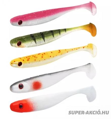 Delphin Bomb Rippa Műcsali Gumihal Vegyes 10cm 5db/csomag 1